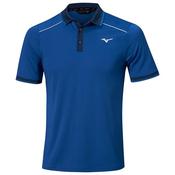 Mizuno Gents Rib Knitted S/S Polo Large Surf The Web image