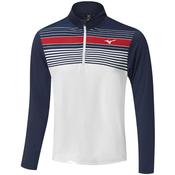 Mizuno Gents Brz Elite ST 1/4 Zip Top Small Deep Navy image