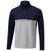 Mizuno Gents Trace 1/4 Zip XLarge Grey image