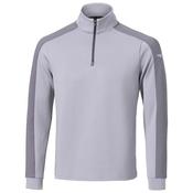 Mizuno Gents Elevated Warm 1/4 Zip XLarge Quicksilver