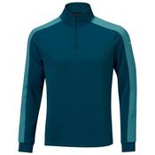 Mizuno Gents Elevated Warm 1/4 Zip Large Sailor Blue