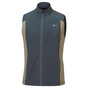 Mizuno Gents Motion Waterrepellent Light Vest Medium Lava Smoke