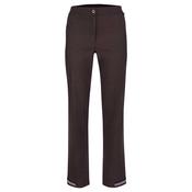 Golfino Merlot Snakeskin Stretch Trousers 44 Mocha 752 image