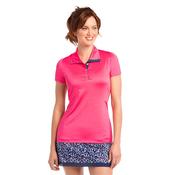EPNY Ladies Covertible Collar Polo Small Fruit Punch Multi image