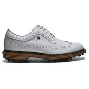 FootJoy Gents Marquis Shoes 8.5 Medium WHITE WHITE BROWN