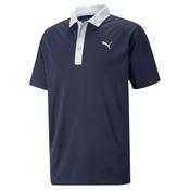 Puma Gents Gamer Polo Small Navy Blazer - High Rise