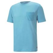 Puma Gents Cloudspun Pushcart Pocket tee Small Aqua image