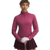 Under Armour Ladies Drive 1/4 Zip XSmall Fuchsia Dusk 659