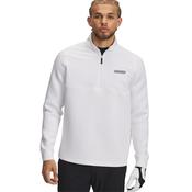 Under Armour Gents Drive Pro Hyb 1/2 Zip Small White 100