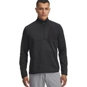 Under Armour Gents Drive Sweater Fleece 1/2 Zip Small Black 001