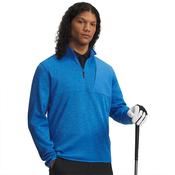 Under Armour Gents Drive Sweater Fleece 1/2 Zip Large Blue 402