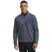 Under Armour Gents Drive Sweater Fleece 1/2 Zip Small Downpour Gray 044