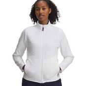 Under Armour Ladies Drive Pro F/ Zip Small White 100 image