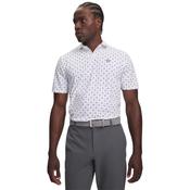 Under Armour Gents Drive Chill Printed Polo Small White 101 image
