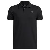 Under Armour Boys Matchplay Polo Youths Large Black 001 image