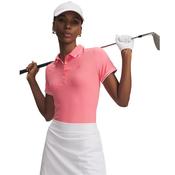 Under Armour Ladies Drive Chill SS Polo Small Bittersweet Pink 600 image