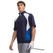 Under Armour Gents Drive Wind SS 1/2 Zip Small Midnight 410