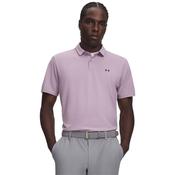 Under Armour Gents T2G Pique Polo Small Mauve Pink 698 image