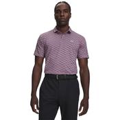 Under Armour Gents T2G Printed  Polo Small Mauve Pink 698 image