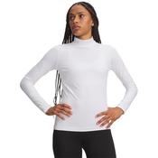Under Armour Ladies ColdGear Mock Small White 100 image