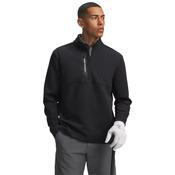 Under Armour Gents Drive Pro Hyb 1/2 Zip Small Black 001 image