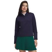 Under Armour Ladies Drive Midlayer 1/4 Zip Small Midnight 410 image