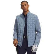 Under Armour Gents Drive Down Hyb Jkt Small Blue 448 image