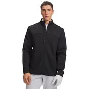 Under Armour Gents Drive Midlayer F/Zip Small Black 001 image