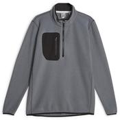 Puma Gents Fleence 1/4 Zip Small Slate - Sky - Black