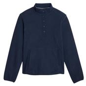 Puma Ladies 1/4 Zip Fleece Large Navy - Blazer