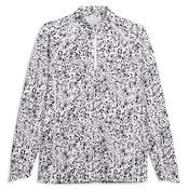 Puma Ladies YouV Mariposa 1/4 Zip Small Puma Black - White - Glow image