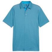Puma Gents Mattr Palm D Polo Small Blue - Black image