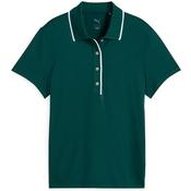 Puma Ladies Cloudspun Bridges Polo Medium DARK MYRTLE image
