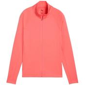 Puma Ladies Lightweight Full Zip Knit Small PEACH FROST image