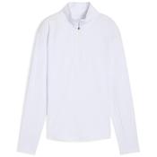 Puma Ladies Pure 2.0 1/4 Zip Small WHITE GLOW image