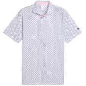 Puma Gents AP Micro Umbrellas Polo Small WHITE GLOW