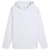 Puma Gents Cloudspun Tech Hoodie Large WHITE GLOW image