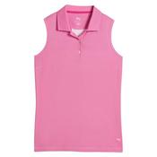 Puma Ladies  Birdseye SL Polo Small WHITE GLOW PINK OPAL image