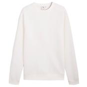 Puma Gents Cloudspun Fleece Crewneck Small Warm White image