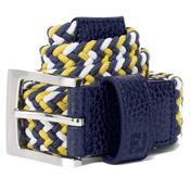 FootJoy Braided Belt Regular NAVY WHITE TAXI image