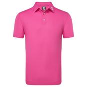 FootJoy Gents Stretch Pique Solid Polo Small Hot Pink