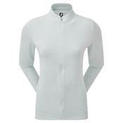 FootJoy Ladies Jersey Tonal Stripe Midlayer Large Sky Blue image