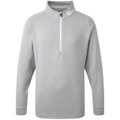 FootJoy Junior Chill Out Pullover Small Heather Grey