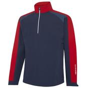 Galvin Green Gents Adam 1/2 Zip Jacket Small Navy - Red