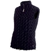 Green Lamb Katherine Fun Fur Gilet 16 Navy image