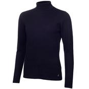 Green Lamb Knox Cashmere Mix Roll Neck 10 Navy