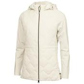 Green Lamb Marcia Hybrid Long Line Jacket 12 Sand