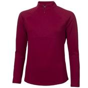 Green Lamb Elizabeth Jacq L/S 1/2 Zip 8 Deep Beetroot