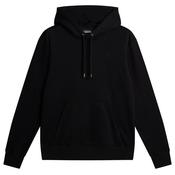 J.Lindeberg Gents Alpha Hood Medium Black 9999