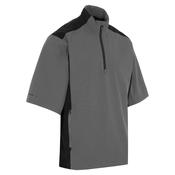 Proquip Gents Aqualite 1/2 Sleeve W/P Top Small Grey - Black
